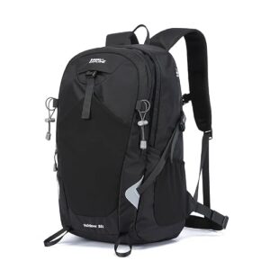 Waniki Wanderrucksack 35L, wasserdichter Rucksack für Outdoor-Aktivitäten wie Trekking und Camping mit Trinksystem-Fach und Reflektor.
